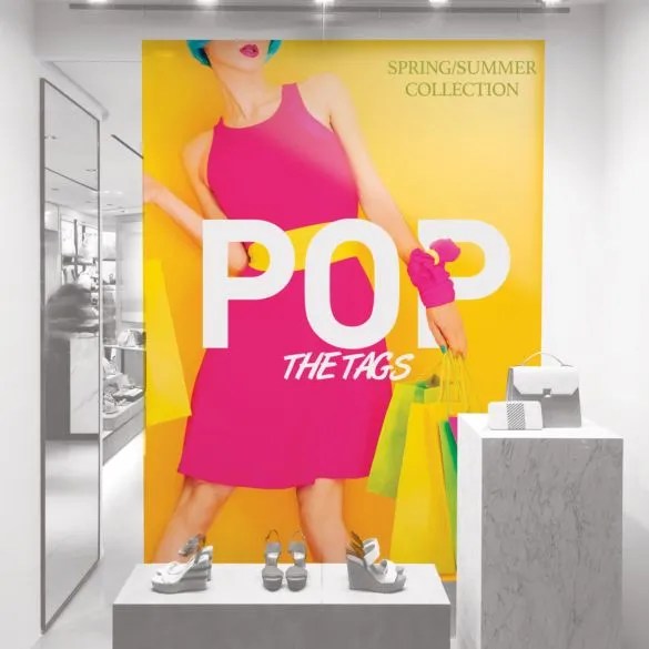 Blockout Vinyl Single-Sided Banner
