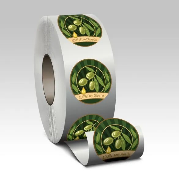 Circle Roll Labels