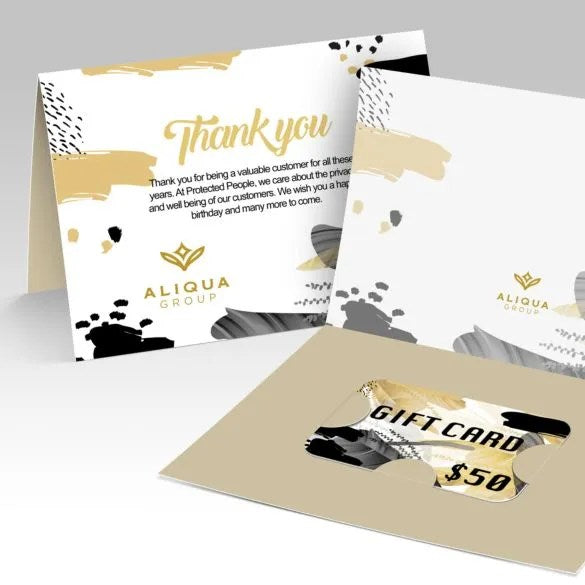 Cards with Gift Card Holder (Slits) Greeting Cards