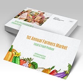 Linen Uncoated Postcards