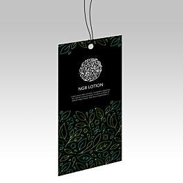 Raised Spot UV Hang Tags
