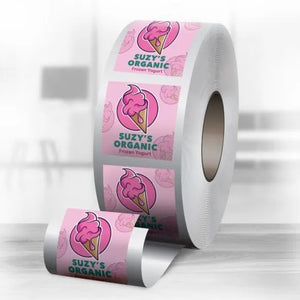 Square Roll Labels